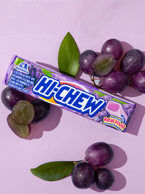 모리나가 하이츄 포도맛 57g