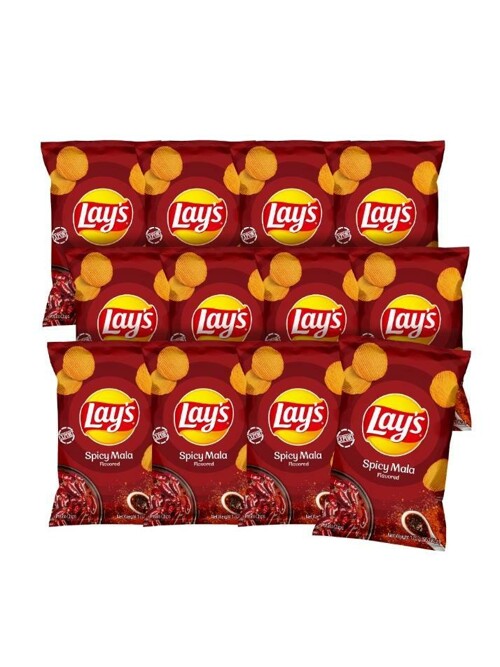 레이즈 스파이시 마라맛 감자칩 50g x 12개