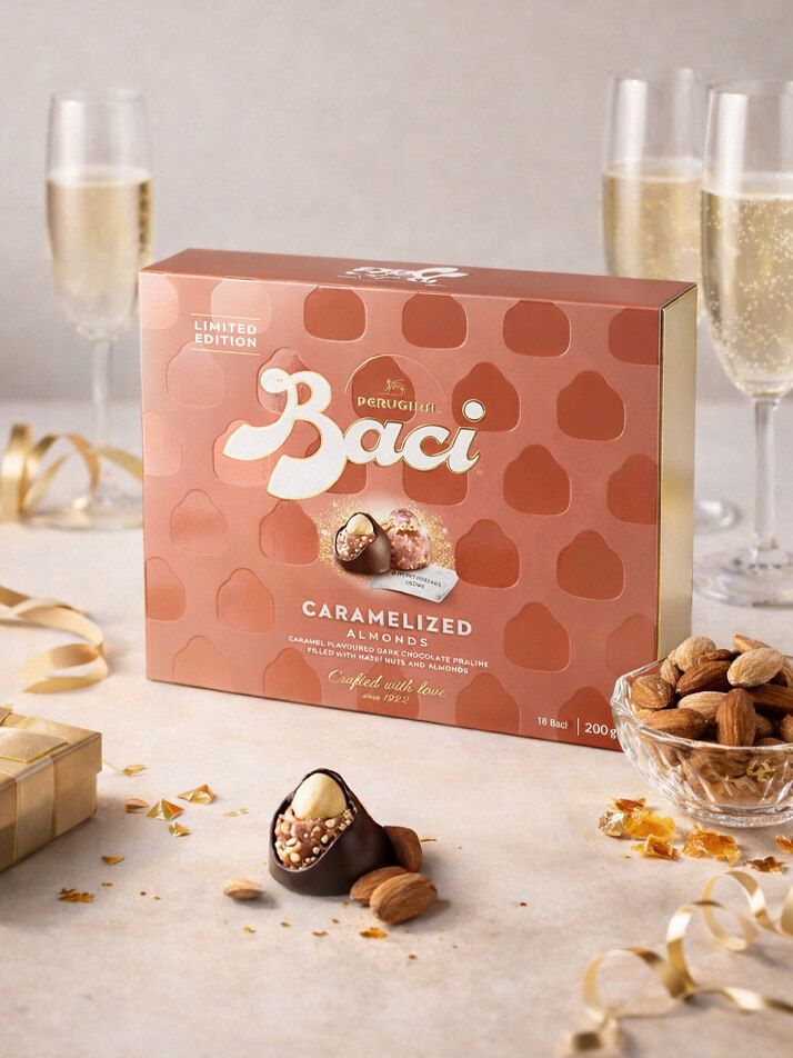 바찌 카라멜 아몬드 프랄린(씨솔트 함유)_박스200g