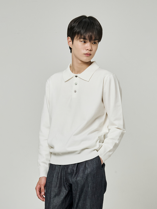 베이직 폴로 니트