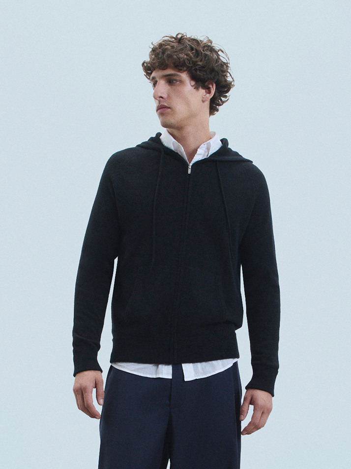 (uni)Basic Zip up Hoodie