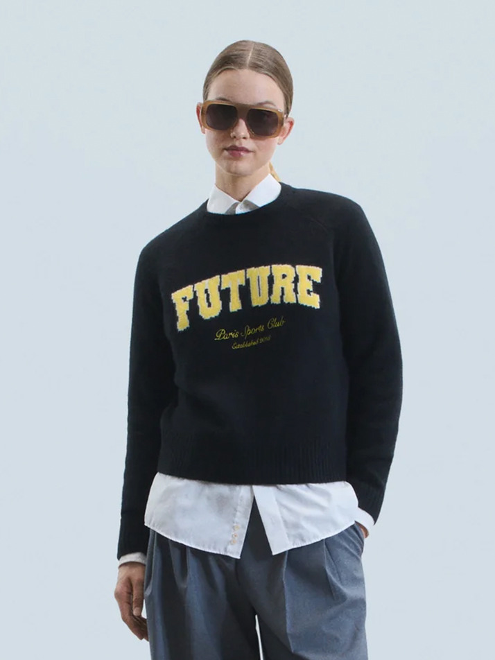 Big Future Logo Crewneck Sweater