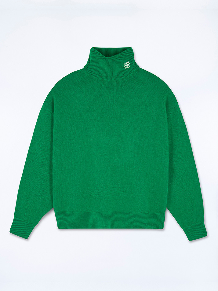 FF LOGO basic Mock Turtleneck