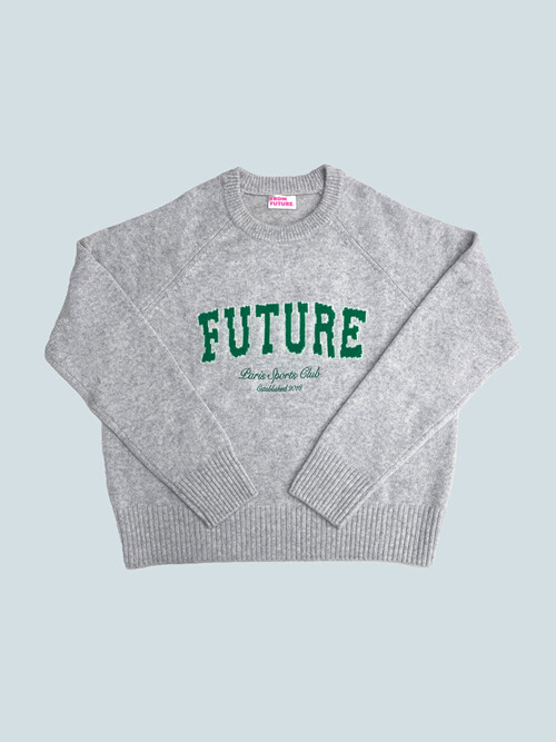 Big Future Logo Crewneck Sweater