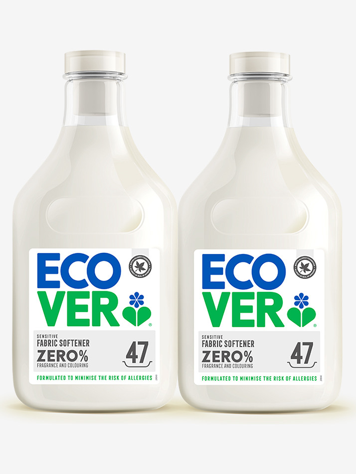 에코버 제로 섬유유연제 무향 1430ml 2개