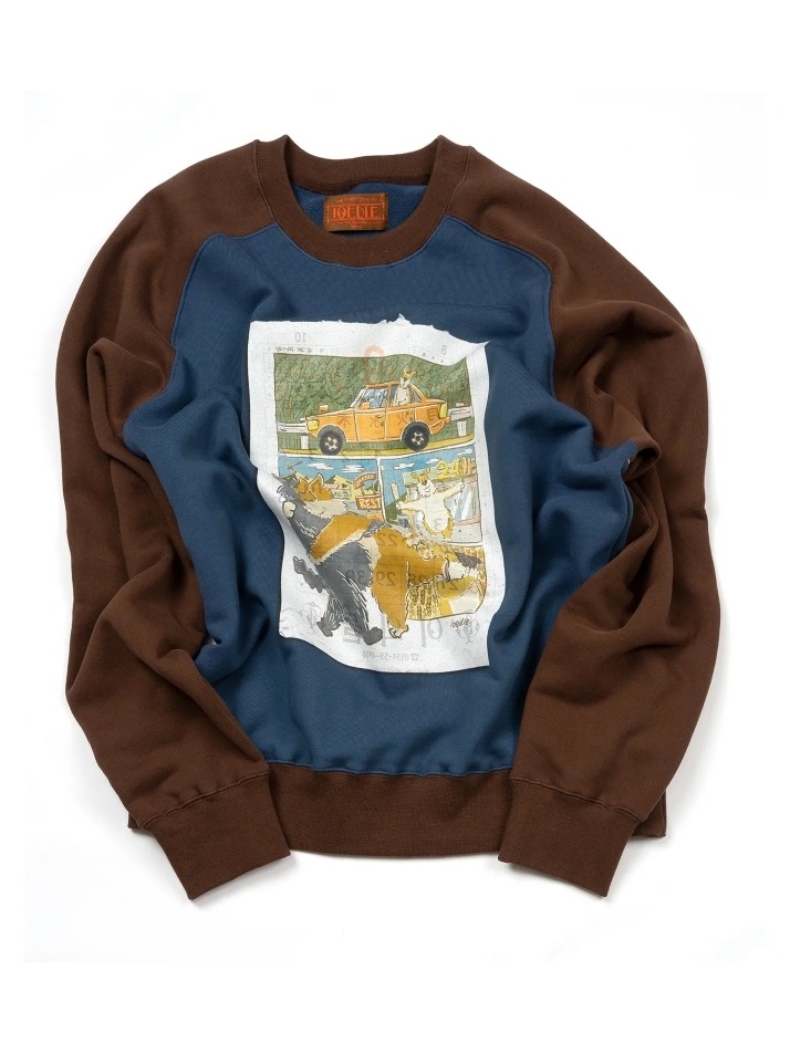 할머니댁 가는 길 맨투맨 네이비