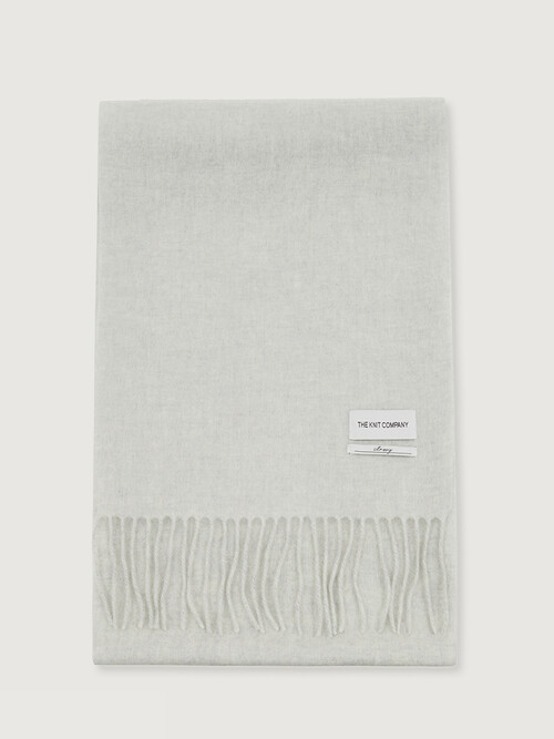 캐시미어 100 머플러 [라이트그레이]