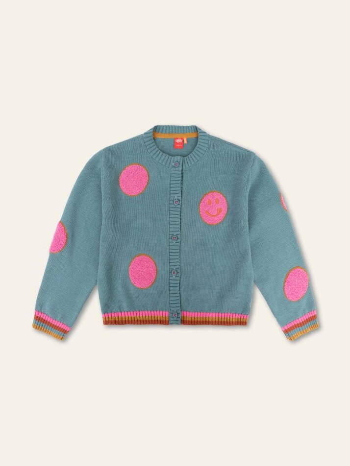 오일릴리 키즈 베어리 가디건 OKGFECG002A