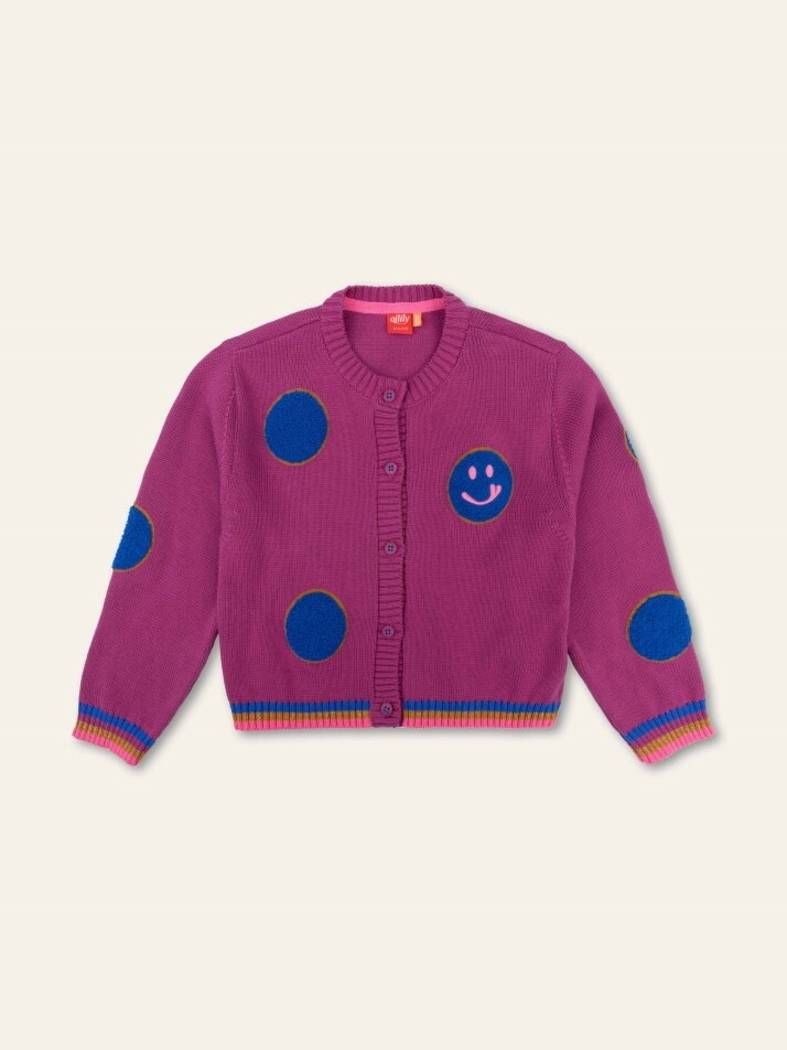 오일릴리 키즈 베어리 가디건 OKGFECG001A