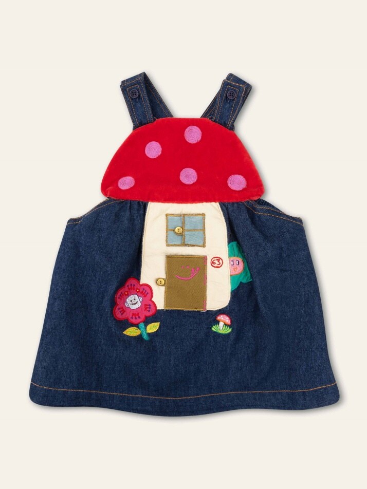 오일릴리 키즈 다머쉬룸 드레스 OKGFEOP002A