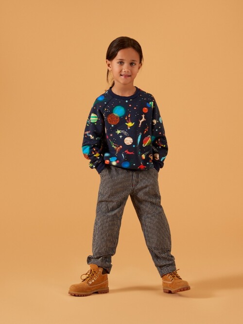 오일릴리 키즈 허트 스웨터 OKGFETS002A