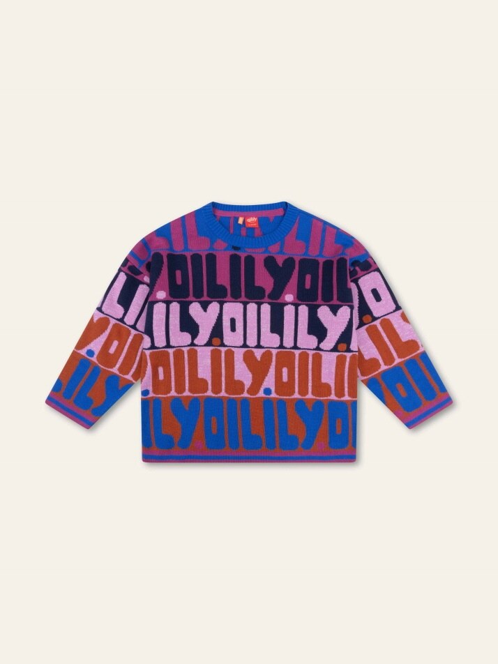 오일릴리 키즈 클라우드 스웨터 OKGFEKN001A