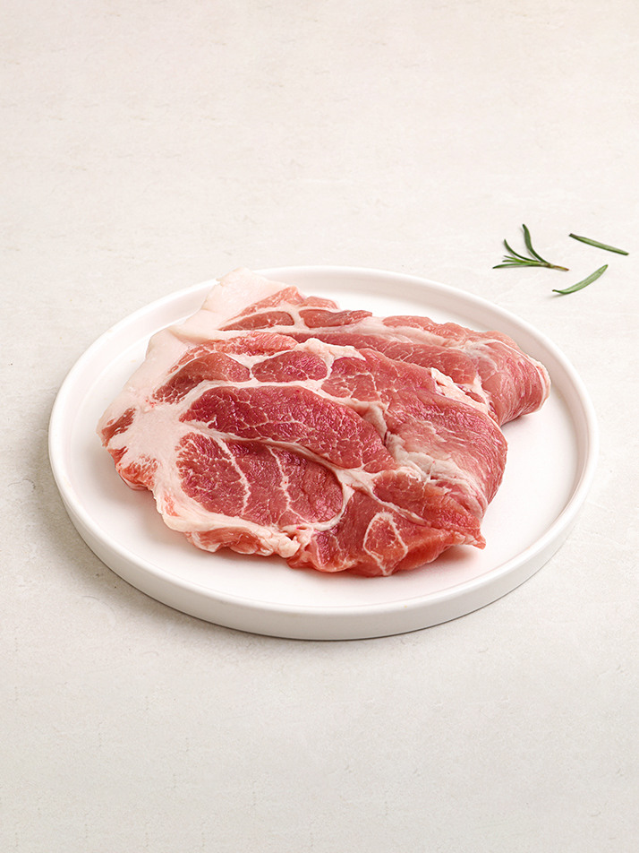 [설성목장] 한돈 목심 구이용 400g
