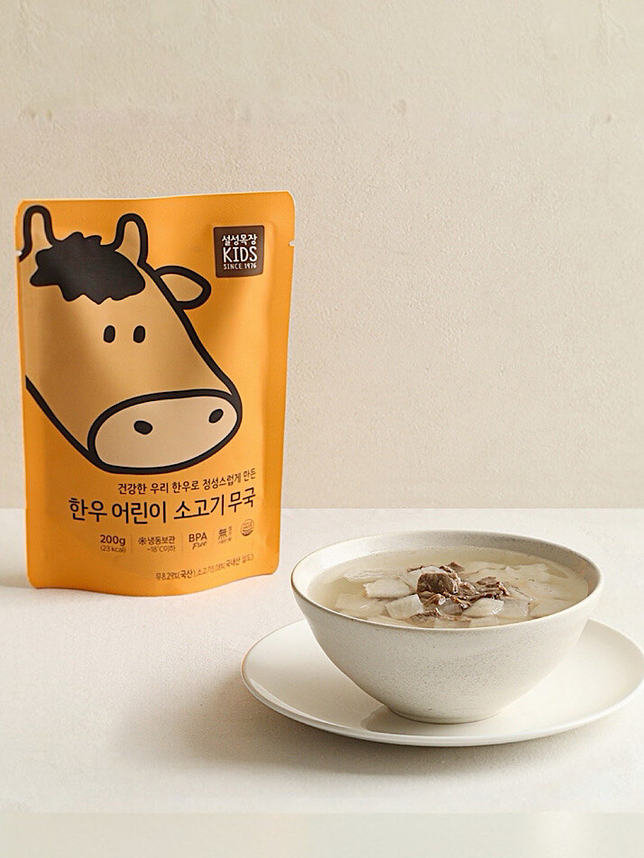 [설성목장KIDS] 한우 어린이 소고기 무국 200g(P)