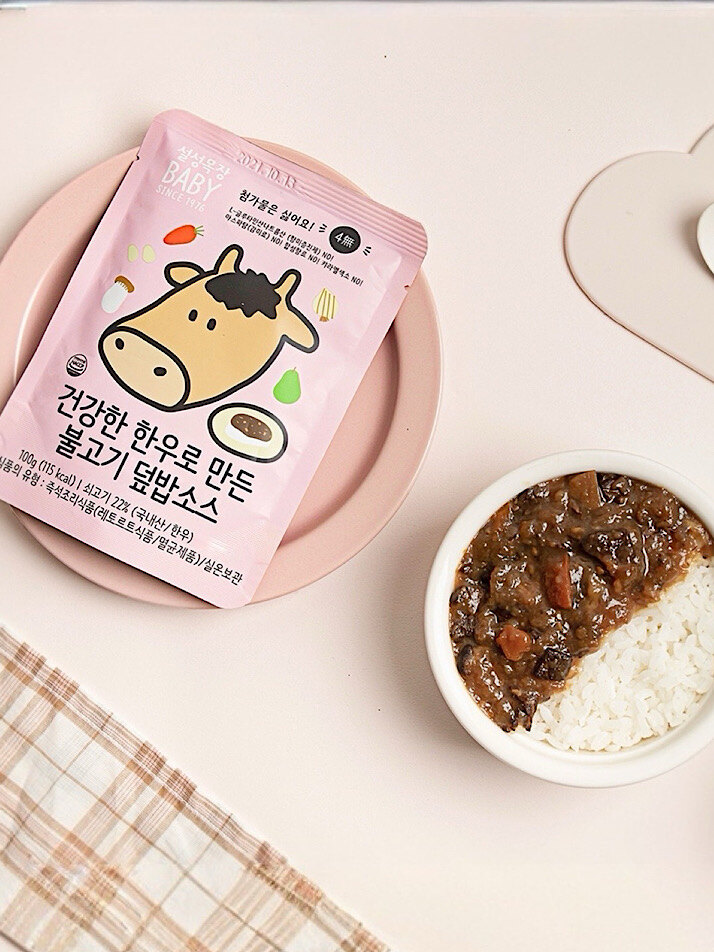 [설성목장BABY] 건강한 한우로 만든 불고기 덮밥소스 100g