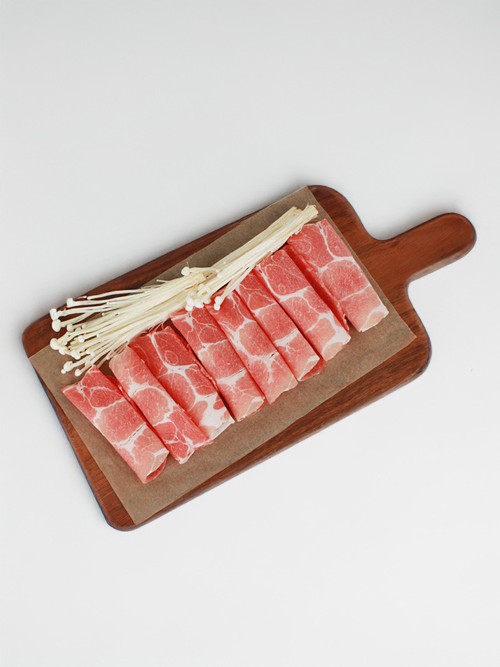 [설성목장] 무항생제 한돈 대패 목심 (냉동) 1kg