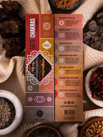 사그라다 마드레 세븐차크라 인센스스틱