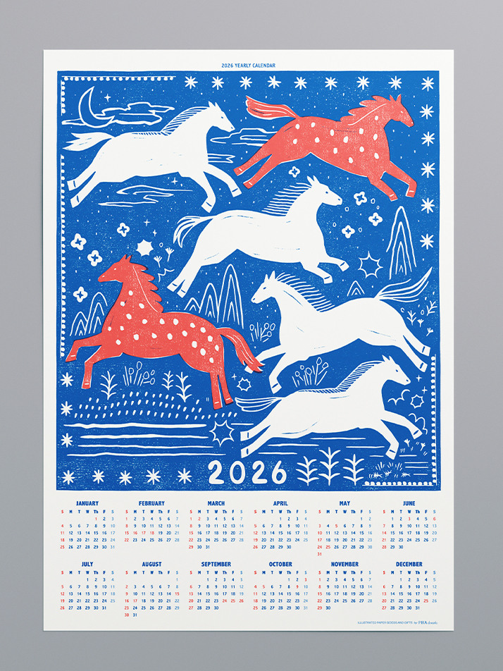 2026 Year of Horse (연력 캘린더 포스터 A2)
