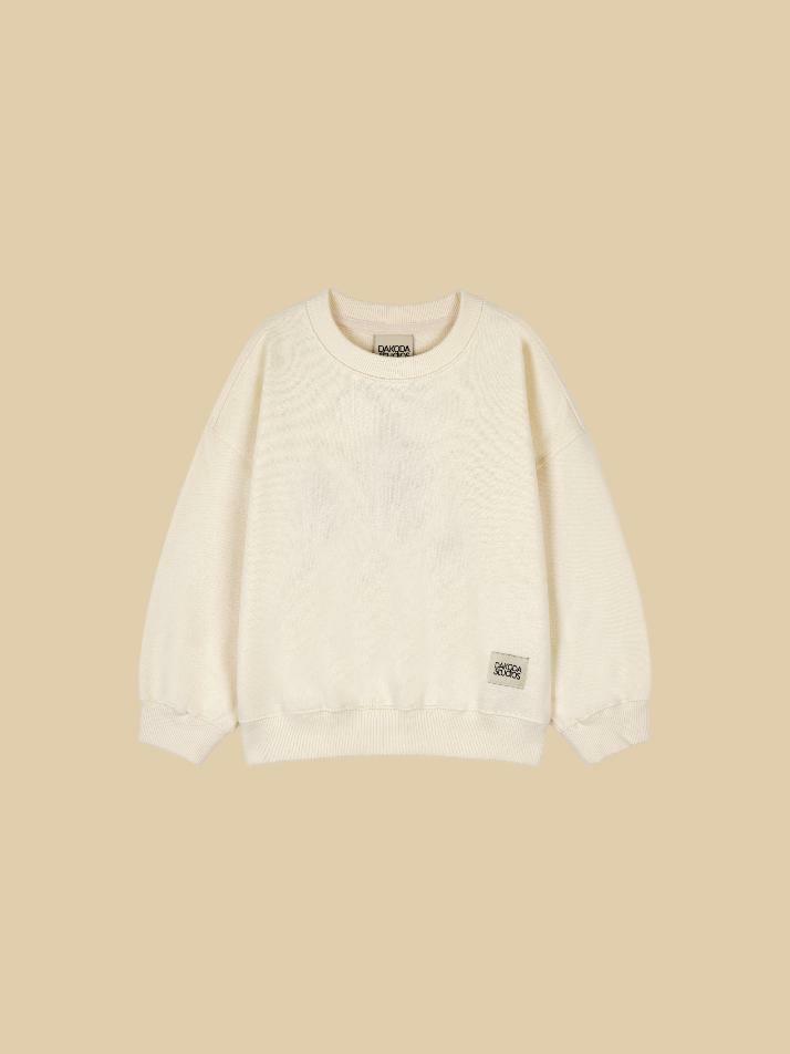 Classic Cotton Sweatshirt_Ivory