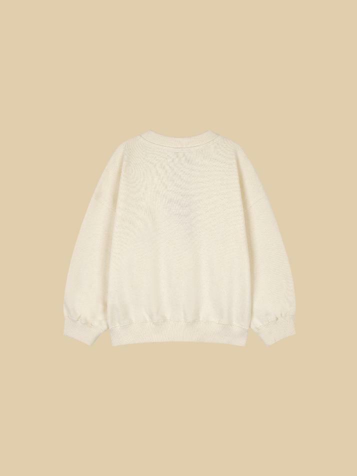 Classic Cotton Sweatshirt_Ivory