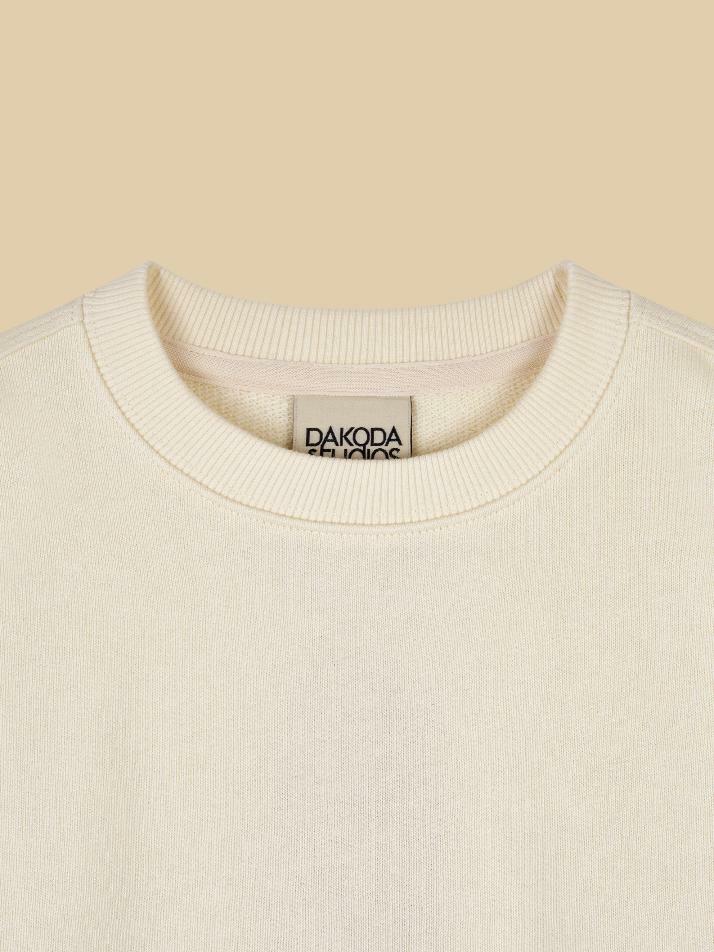 Classic Cotton Sweatshirt_Ivory