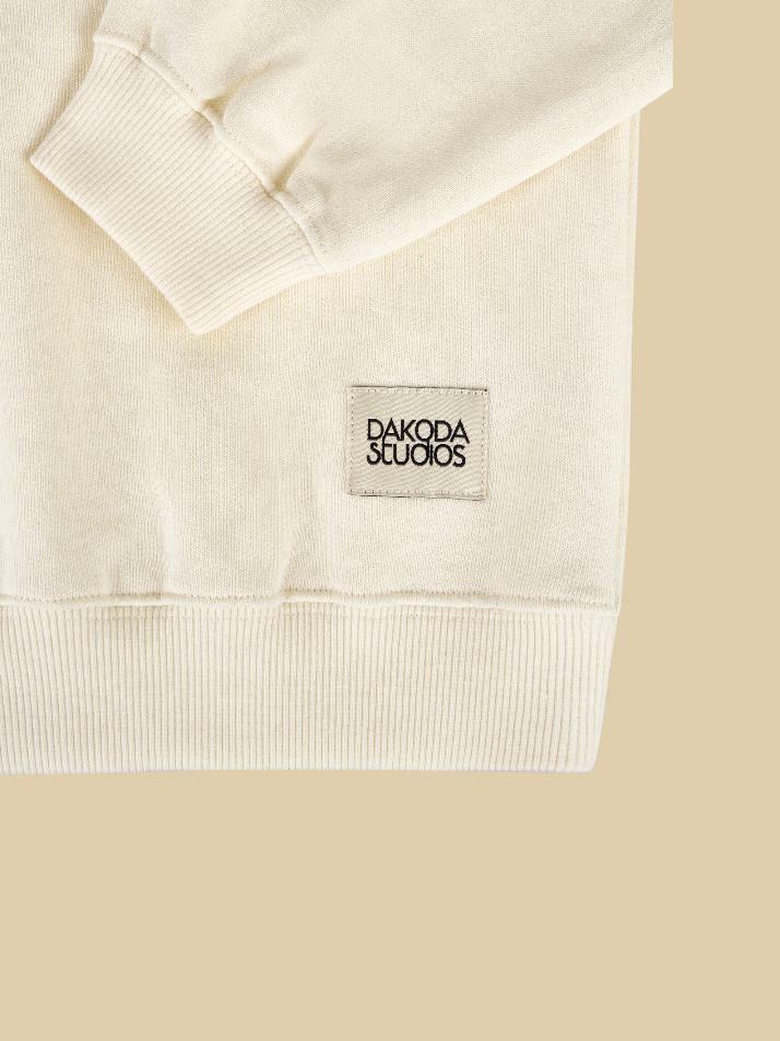 Classic Cotton Sweatshirt_Ivory