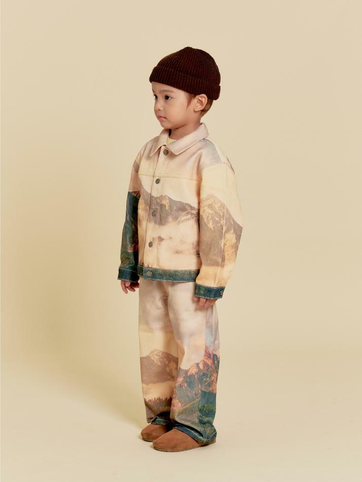 Printed Denim Jacket