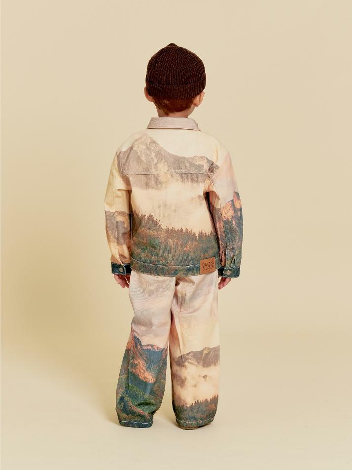 Printed Denim Jacket