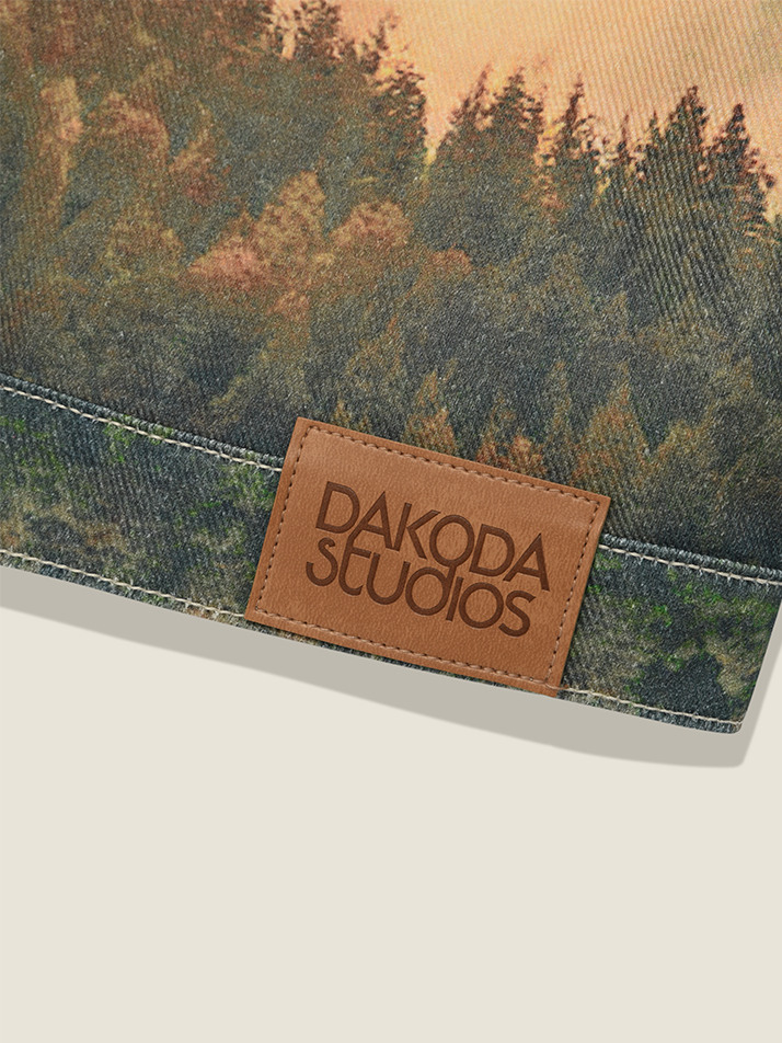 Printed Denim Jacket