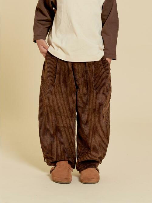 3-Way Corduroy Pants (Brown, Blue)