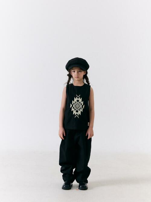 Wide Cotton Twill Pants