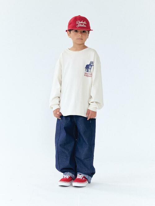 Wolf Long Sleeve Tee for Kids