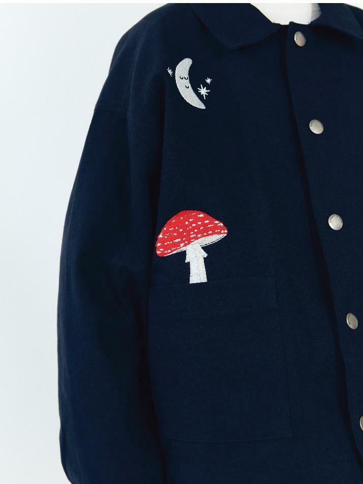 Embroidered Work Jacket