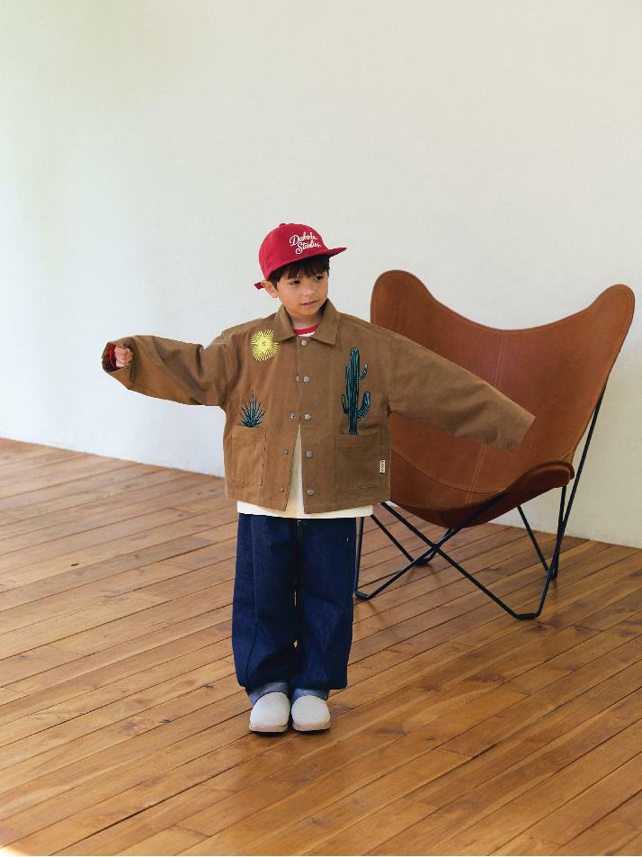 Embroidered Work Jacket