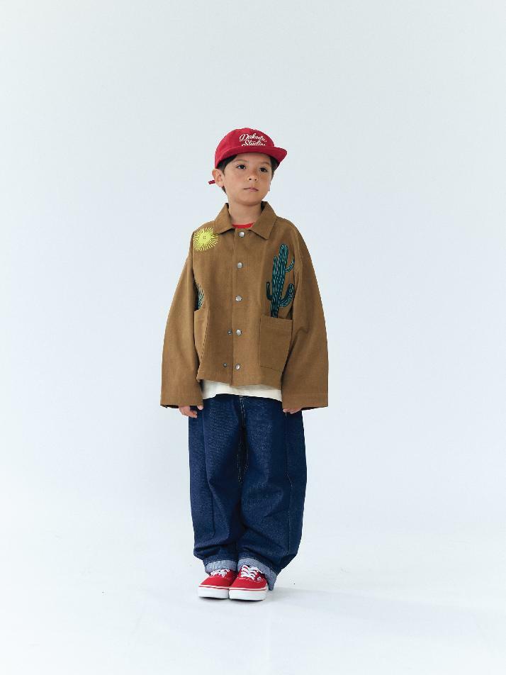 Embroidered Work Jacket