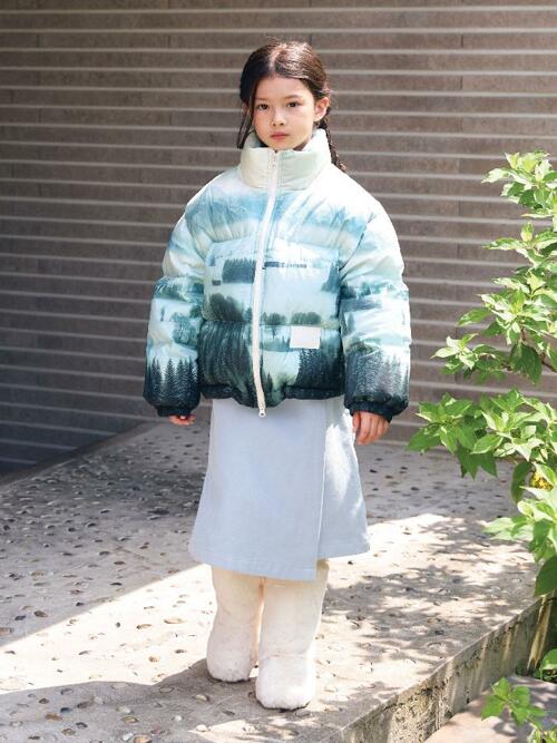 [12/9발송] Printed Down Jacket