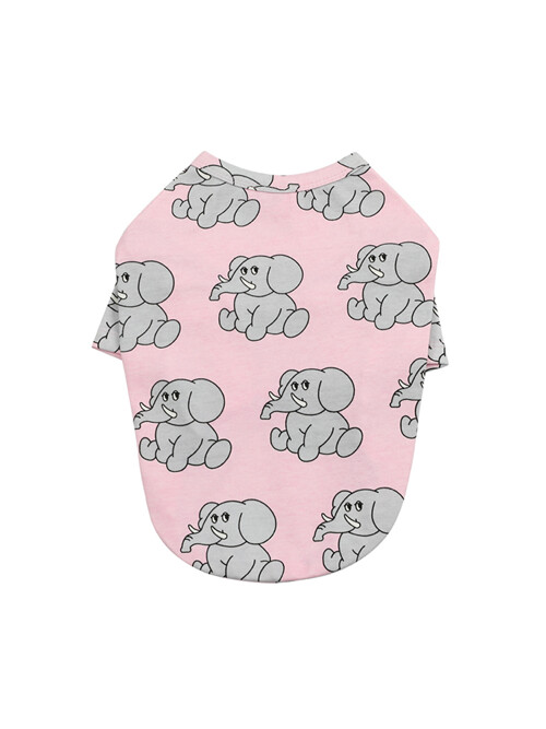 Iconic Jelly Phant T-shirt : Baby Pink (아이코닉 반팔)