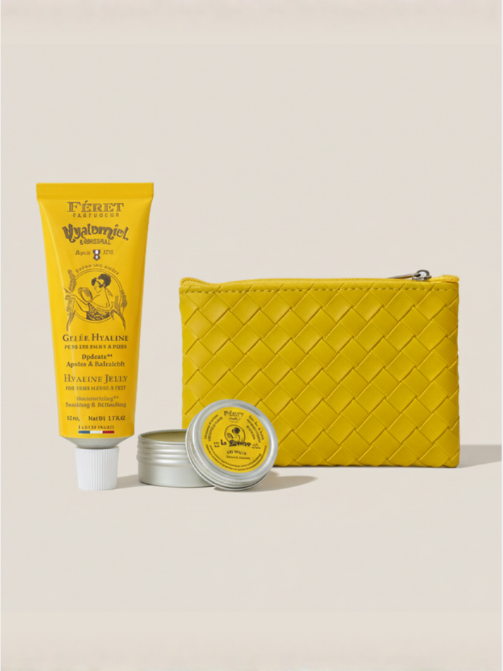 [페레파퓨머] 핸드백 에센셜 듀오 (더마 겔 50ml + 르밤 쁘띠 15ml +파우치)