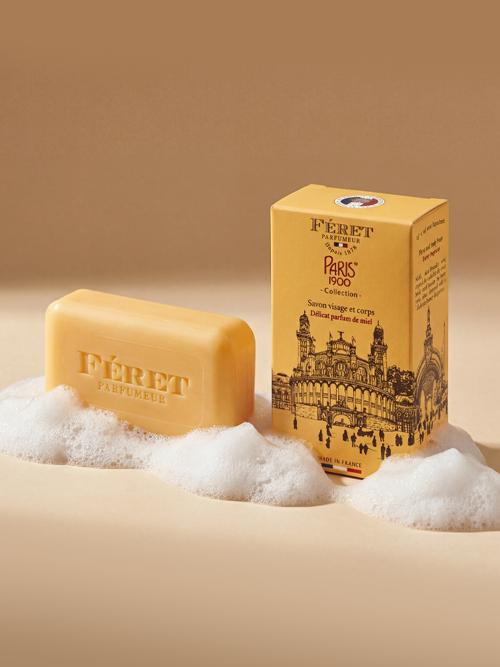 [페레파퓨머] 파리1900 허니솝 125g  (미엘 로즈 클래식 솝)