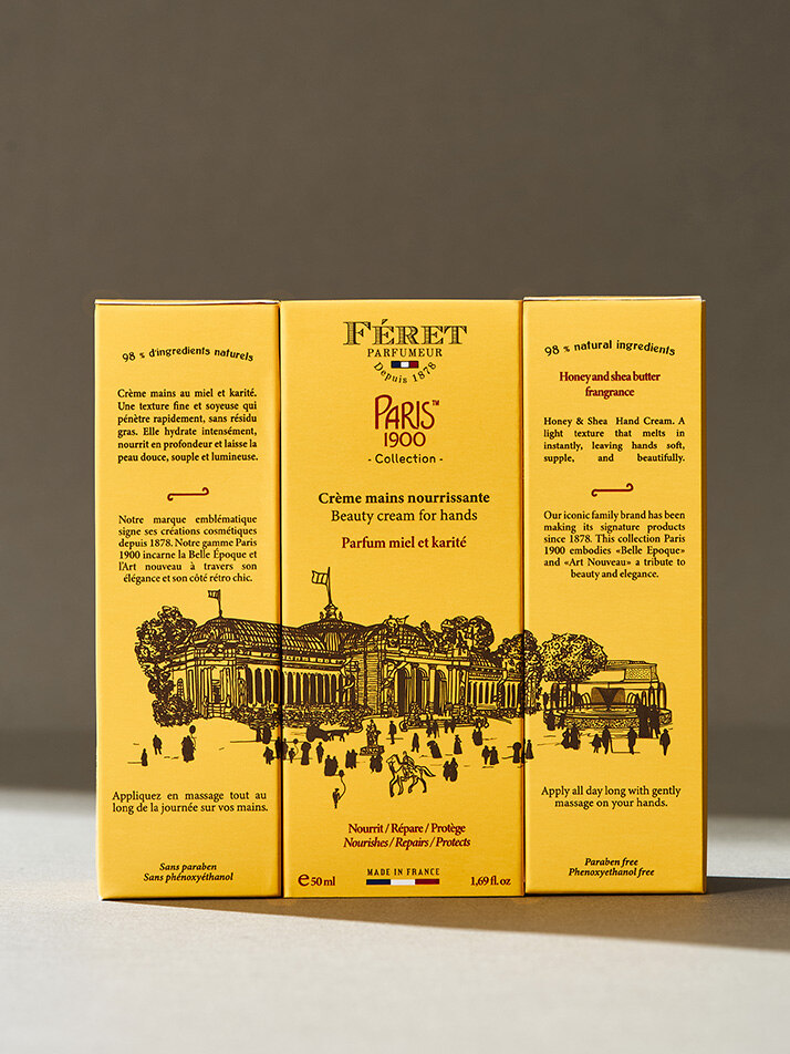 [페레파퓨머] 파리1900 핸드크림 50ml (미엘 로즈 핸드크림)