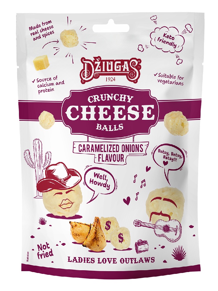 크런치 치즈볼 카라멜라이즈드 어니언맛