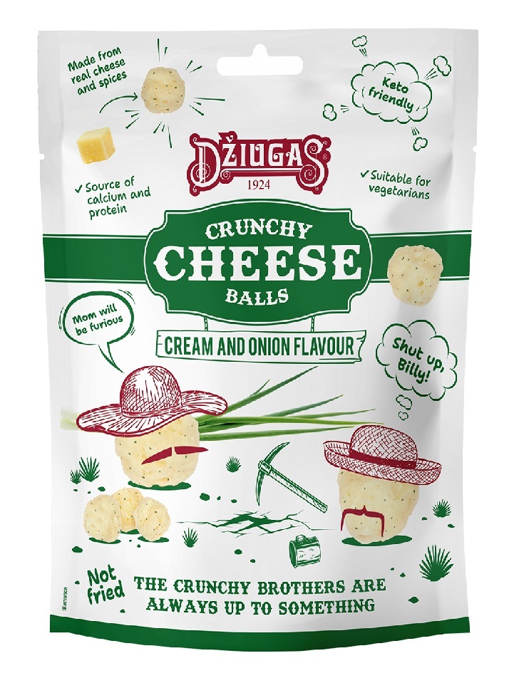 크런치 치즈볼 크림앤어니언맛