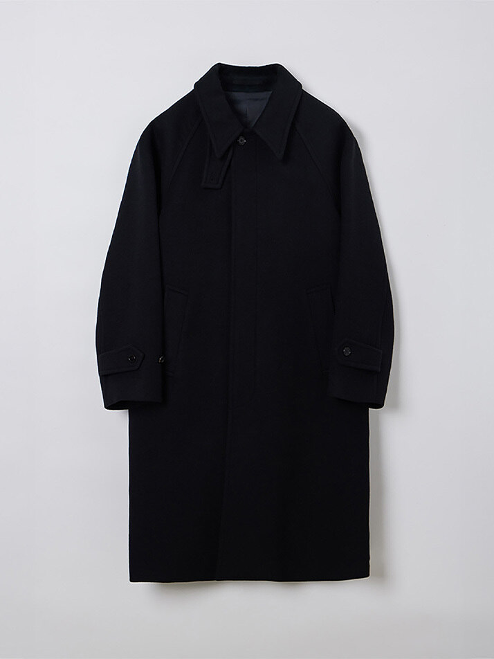 [FORTEX] MAN BALMACAAN LONG COAT BLACK