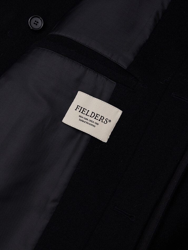 [FORTEX] MAN BALMACAAN LONG COAT BLACK