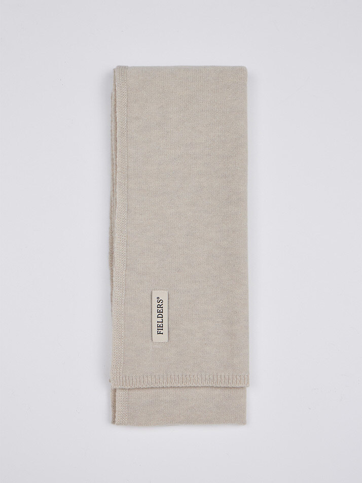 WOOL MUFFLER BEIGE