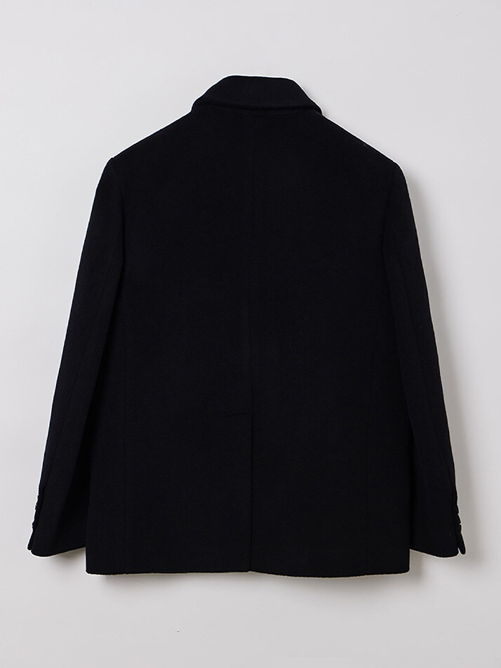 WOMAN PURE WOOL JACKET BLACK