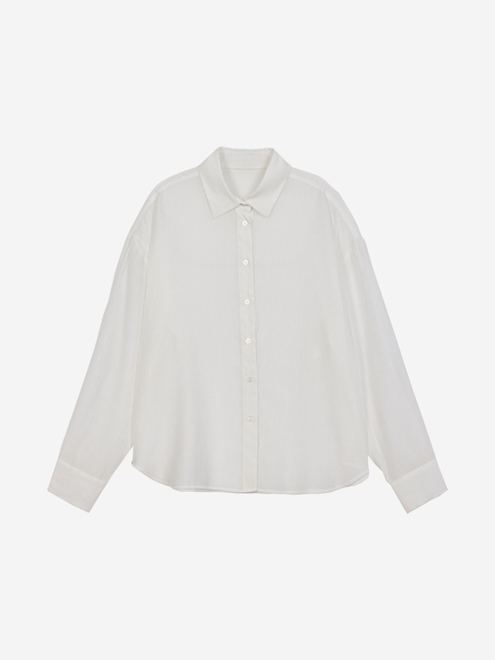 SEERSUCKER SHIRTS WHITE