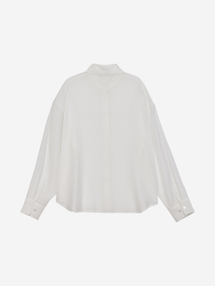 SEERSUCKER SHIRTS WHITE