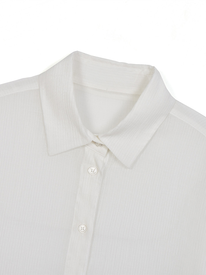 SEERSUCKER SHIRTS WHITE
