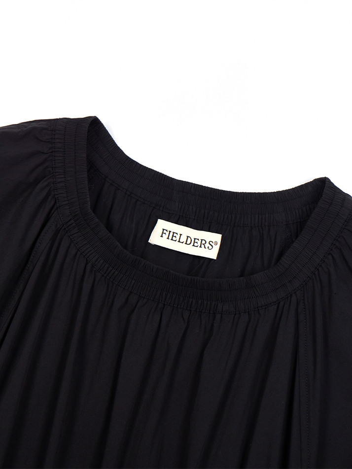 STRING LONG DRESS BLACK